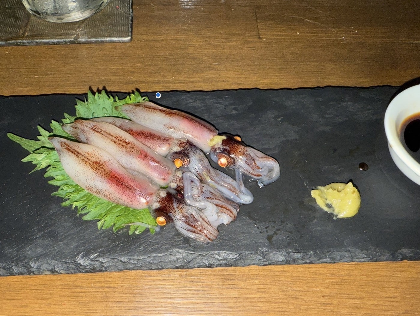 ホタルイカのお刺身